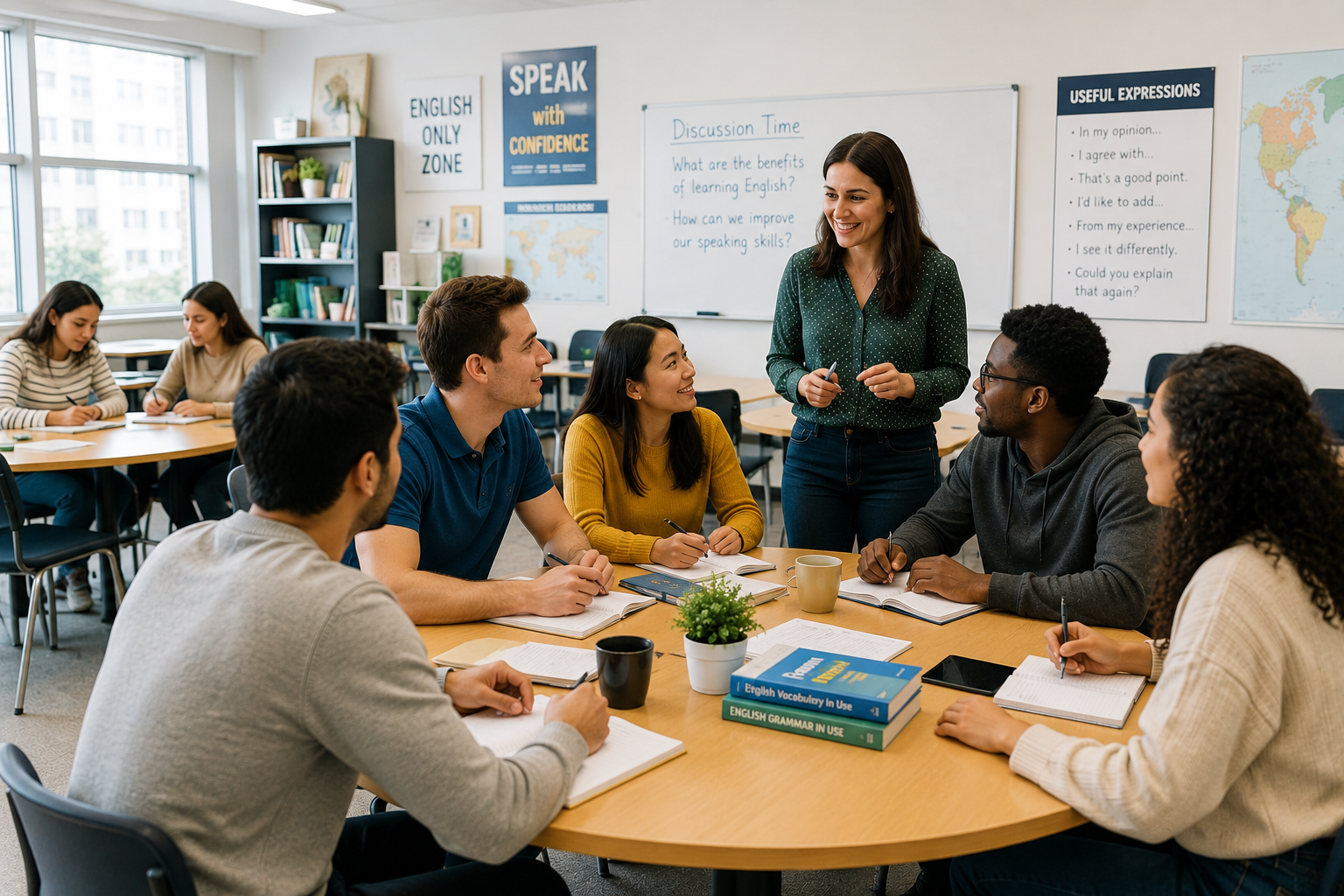 General English for Intermediate level course